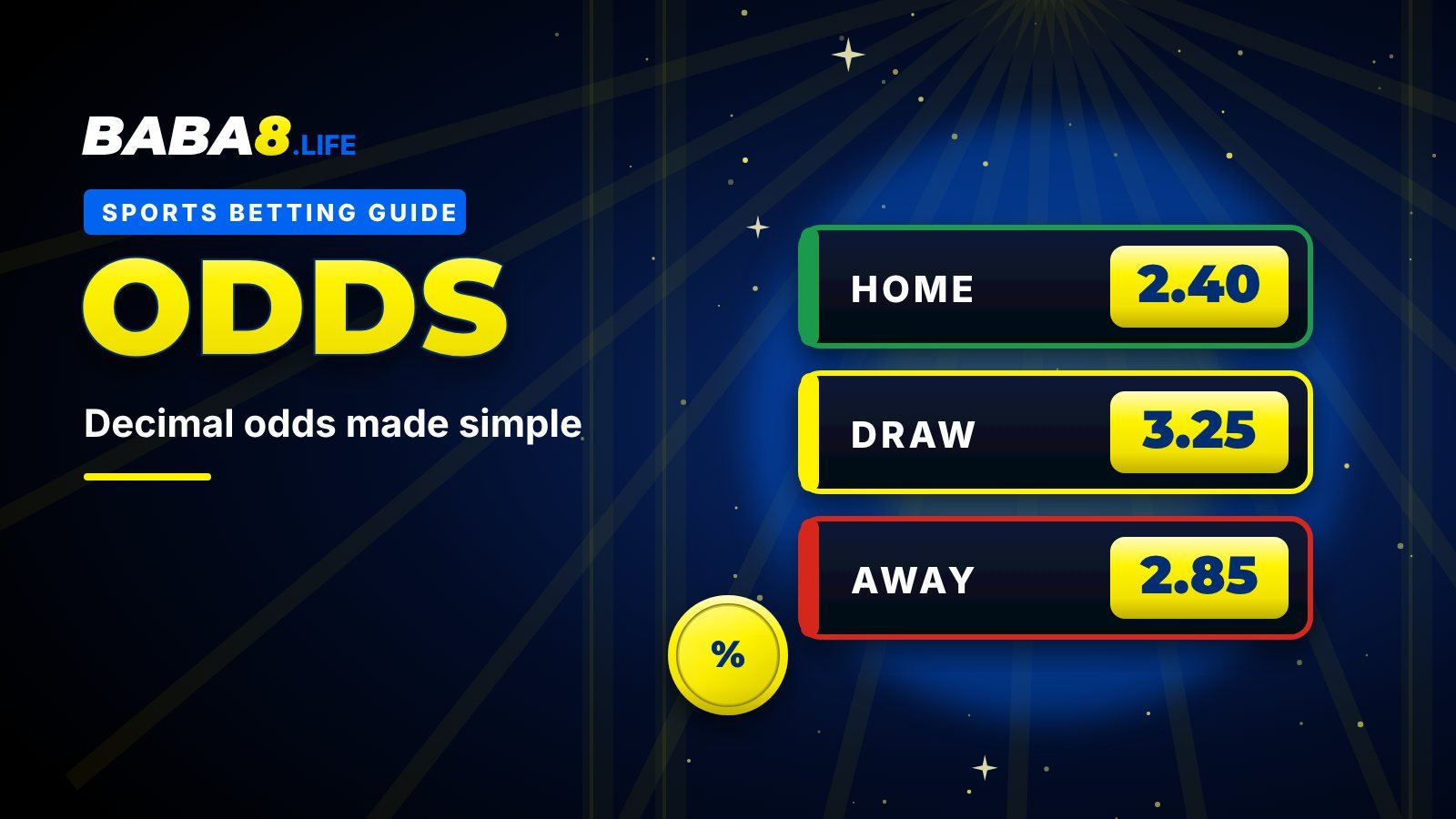 How Betting Odds Work: Decimal Odds and Probability Made Simple