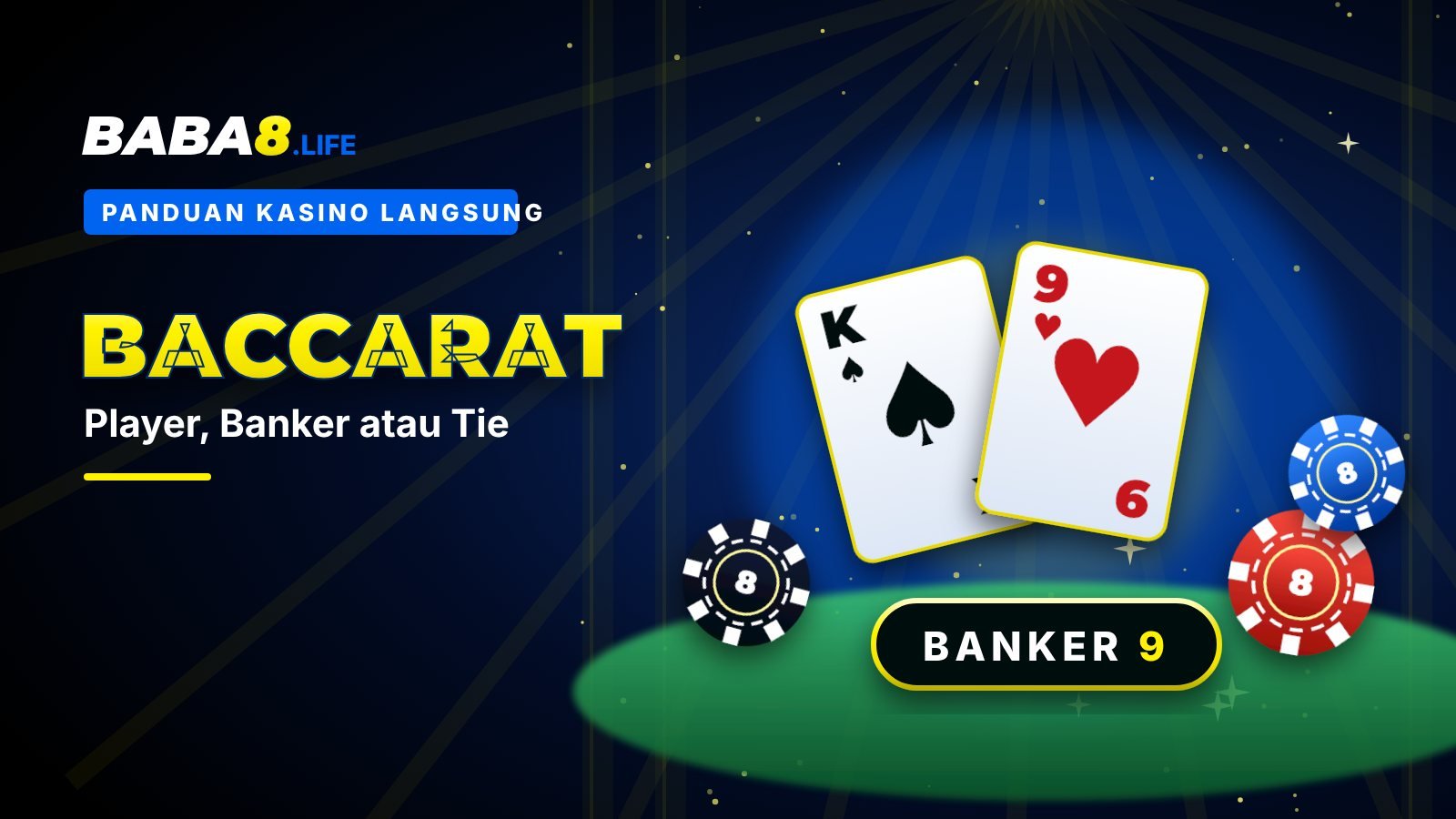 How to Play Live Baccarat: Rules, Bets and Simple Tips